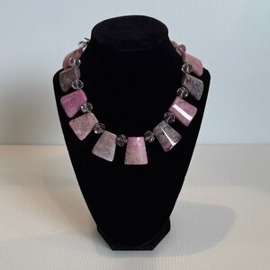 💜 Elegant Amethyst Stone Necklace